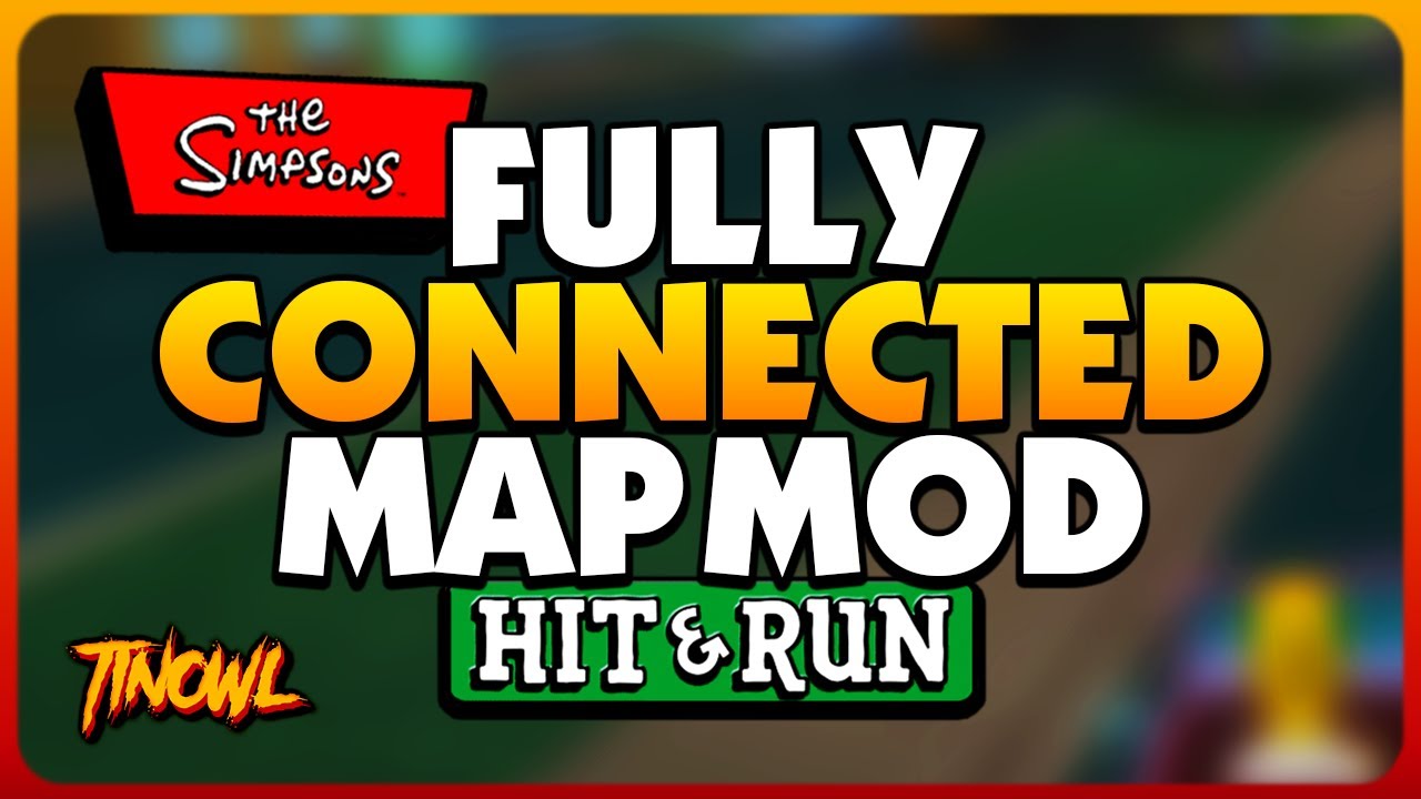 The Simpsons: Hit & Run - Fully Connected Map Mod (Full Playthrough ...