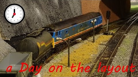 Full layout Running Video - Loft Layout OO Gauge