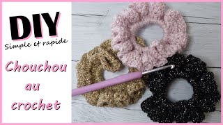 [DIY facile] : Chouchou au crochet, simple et rapide, pour débutant