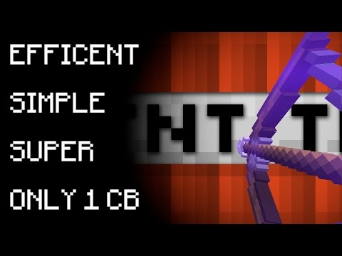 Minecraft - THE BEST TNT BOW! Simple & Efficent (1.11 One Command) | Kharu