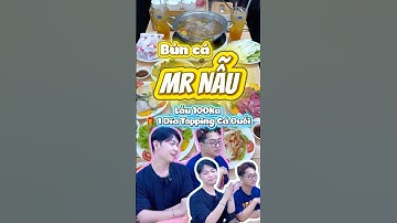 Quán Bún Cá Mr Nẫu vừa có Lẩu 100ka còn tặng kèm 1 dĩa topping cá đuối nữa nè mấy ní