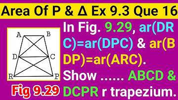 Class 9th Maths Chapter 9 Exercise 9.3 Question Number 16 | Class 9th Exercise 9.3 Question 16
