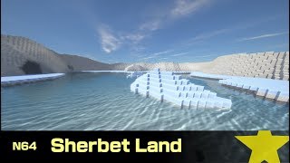 Sherbet Land - Mario Kart 64 in Minecraft