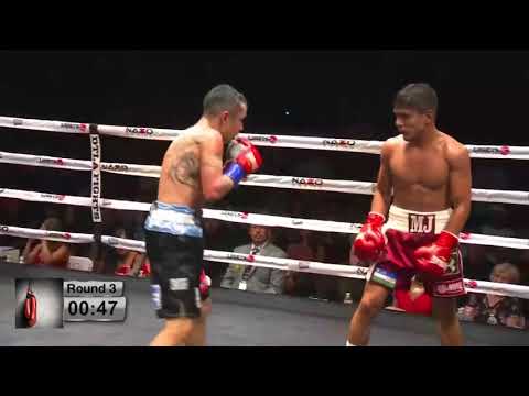 Murodjon Akhmadaliev vs Luis Fernando Molina fight footage