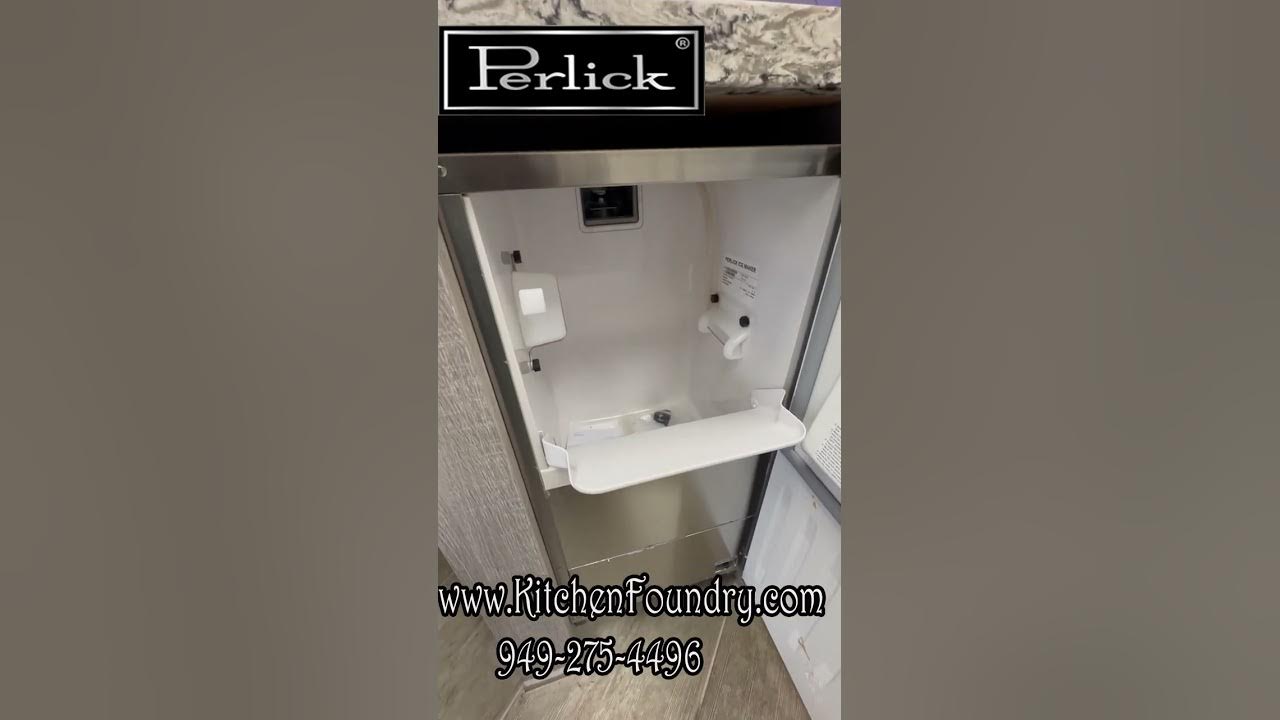 Perlick nugget ice and top hat clear ice machines available at