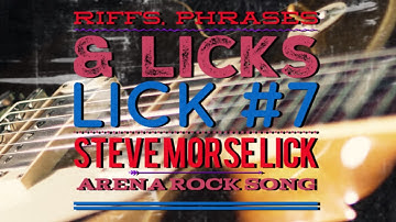 Riffs, phrases & Licks #10 (Lick #7) - Steve Morse Lick - Mixolydian Scale