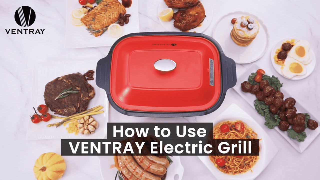 How to Use The Ventray Electric Grill (Indoor Grill) YouTube