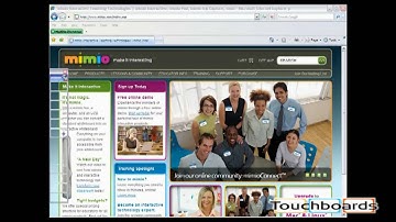 mimio Video Tutorial Screen Clipping Clipping an Image into mimio Notebook