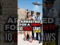 Arrested For Holding a FISH?! 10 Crazy Laws! 🐟🚓 DailyFactShorts#96