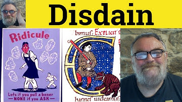 😎 Disdain Meaning - Disdain Examples - Disdain Defined Disdain Means Disdain Disdainful Disdainfully