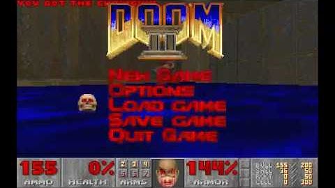Doom II gameplay on Dosbox for Windows 10