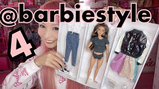 @barbiestyle 4 NEW Barbie Doll from Mattel 2022 UNBOX REVIEW