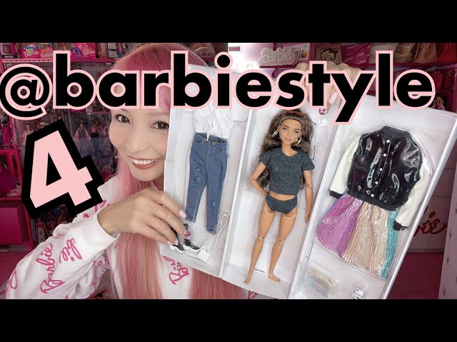 barbiestyle 4 NEW Barbie Doll from Mattel 2022 UNBOX REVIEW - YouTube