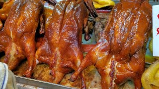 Super Roasted#PigletCrispy #PigBelly #HongKongStreetFood #RoastedGoose #Duck #chicken #ASMR