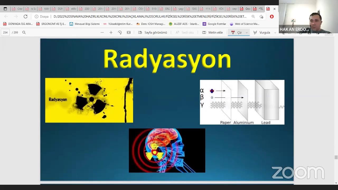 FİZİKSEL RİSK ETMENLERİ-AYDINLATMA ve BASINÇ -2022