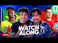 BRAZIL VS MOROCCO LIVE WATCHALONG!  🏆