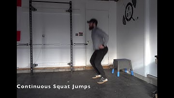 Continuous Squat Jumps