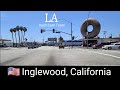 Driving Tour of Inglewood,  California, Home of LA Clippers,  Rams & Chargers. Dash Cam Tours