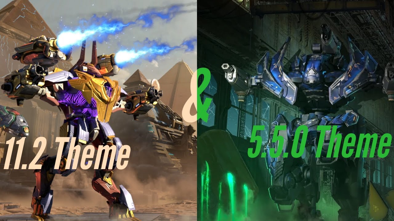 War Robots Update 11.2 & 5.5.0 Theme