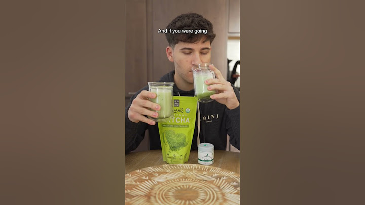 Costco Matcha vs. Fancy Matcha #matcha #coffee