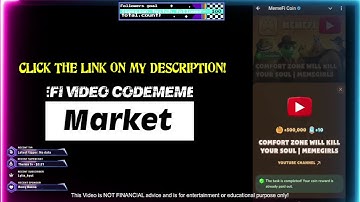 New Memefi Coin Video Code || Comfort Zone Will Kill Your Soul MEMEFI |AIRDROP |  Code | MemeFi Coin