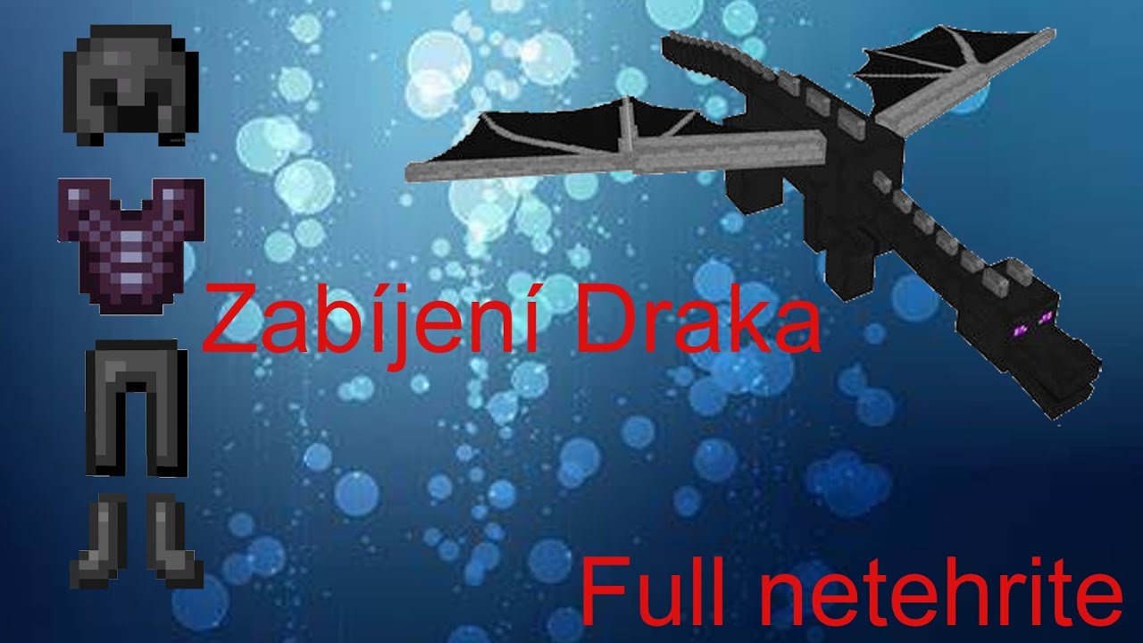 Jdeme oživit draka / Full netherite / Minecraft #7 - YouTube