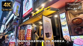 Dongdaemun In Korea Tourist Walker 4K Hdr
