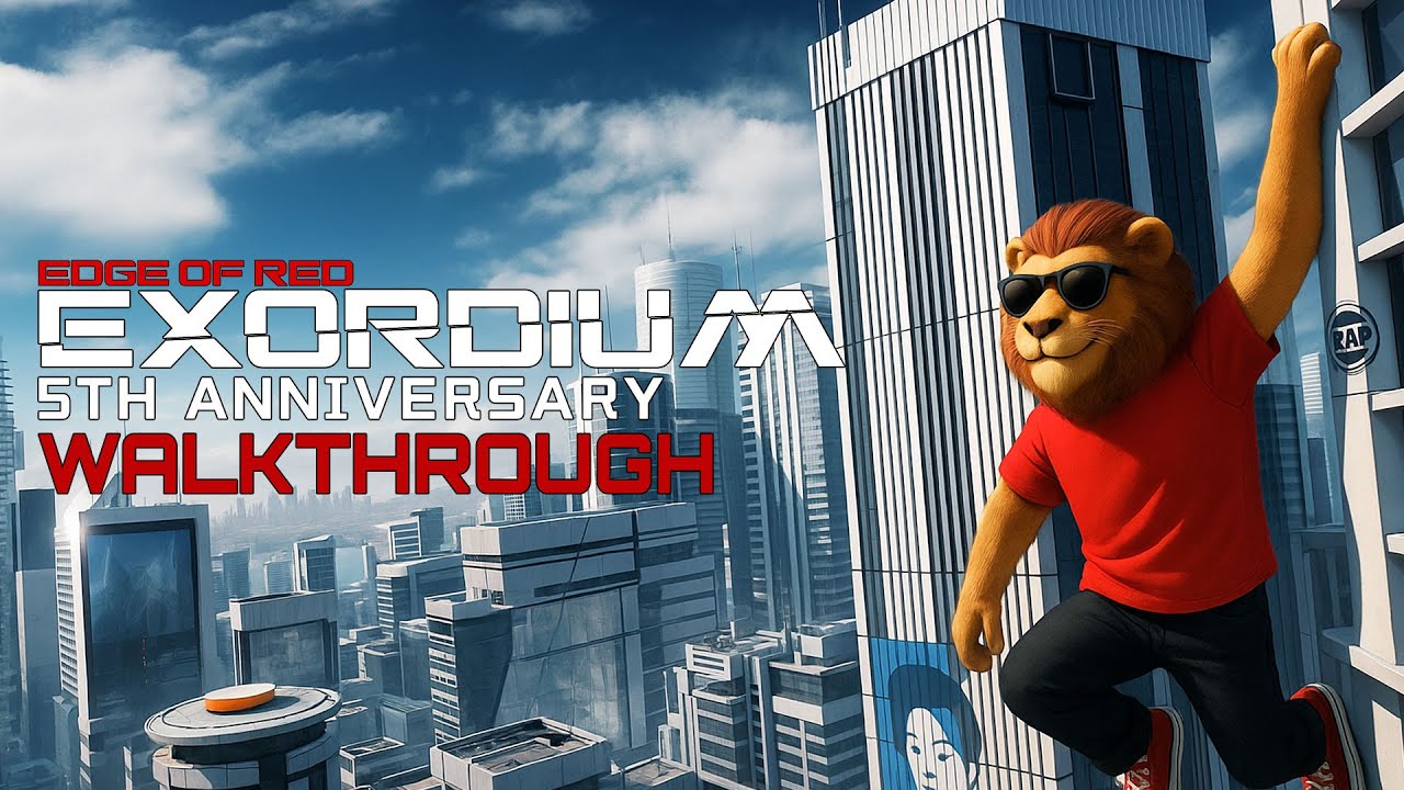 MIRROR'S EDGE in Roblox! | Edge Of Red Exordium - Roblox