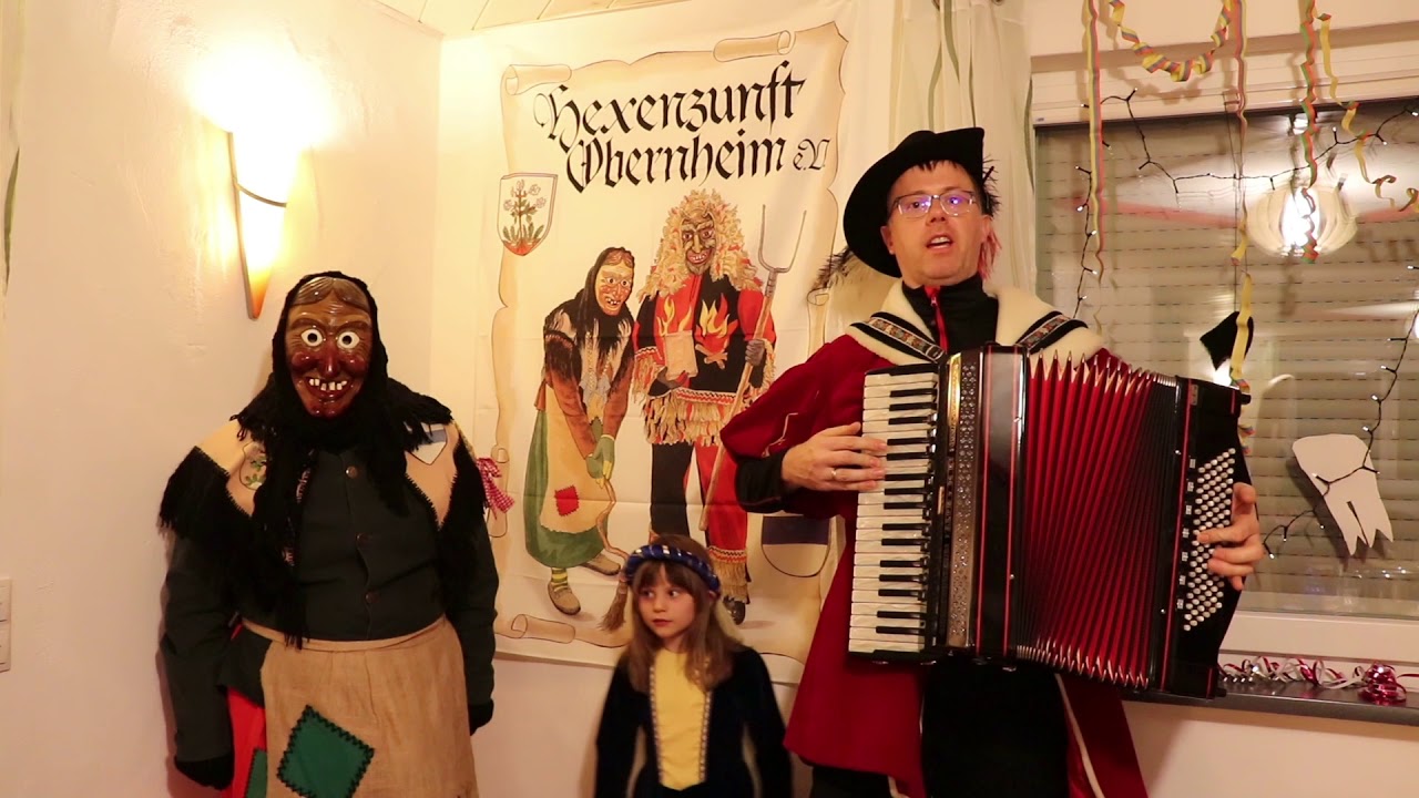 Fasnetslied der Hexenzunft Obernheim e.V. gesungen von den Narreneltern