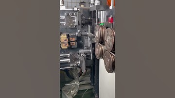 Automatic CNC Round O Ring Making and Welding Machine#machine#CNC#welding#Oring#roundring#circleO