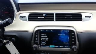 DashLogic showing Lateral Gs on Camaro