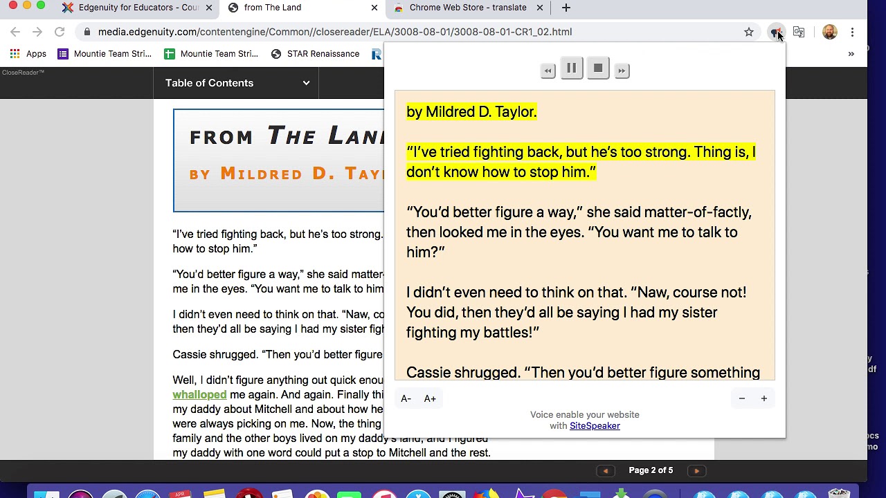 How to add Text to Speech and Translation extensions to your Chrome ...