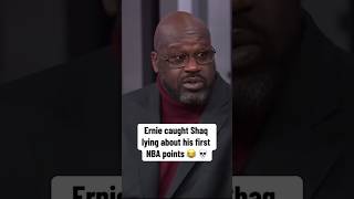 Shaq Gets Schooled by Ernie in Hilarious NBA Moment 🤣🔥 #tnt #nba