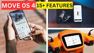 Move OS 4 Features List 🚀 15 से ज़्यादा फ़ीचर मिलेंगे 🔥Anthi Theft, Geo Fencing #olaelectricscooter