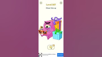 DOP 2 Gameplay Level 267 Shorts Delete One Part Solution and Answer खेल शॉर्ट्स 🔥 Subscribe *🔥*