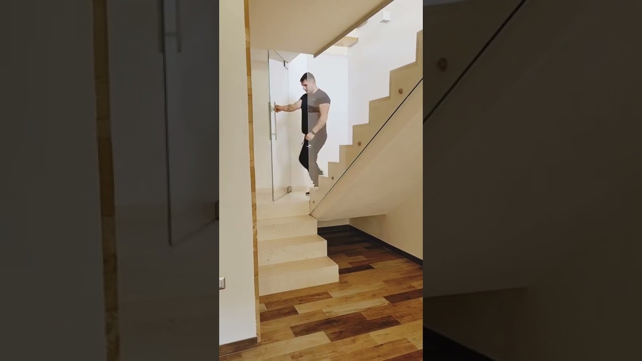 porta oleodinamica con tamponamento in cristallo diamant extrachiaro