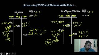 Thomas Write Rule in DBMS | Thomas Write Rule | What is Thomas Write Rule|