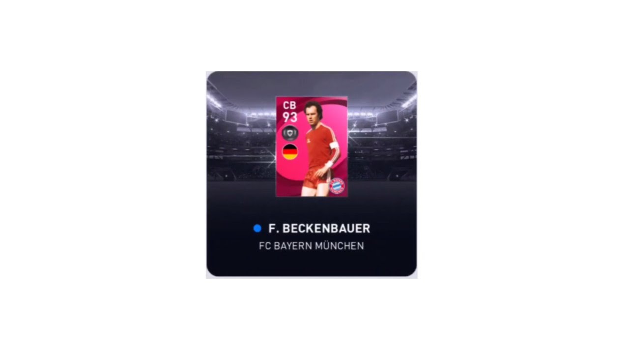 BUG PARA TIRAR BECKENBAUER ICONIC MOMENTO DO BAYERN MUNICH NO PES 2021 MOBILE