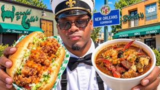 Trying Catfish & Gumbo at 3 Black Owned Spots in LA!