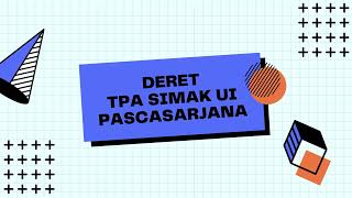 SIMAK UI POSTGRADUATE TPA QUESTIONS 2023 ARE SO EASY!!! - (QUANTITATIVE PART 2)
