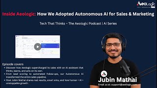 Inside Aeologic How We Adopted Autonomous AI for Sales & Marketing
