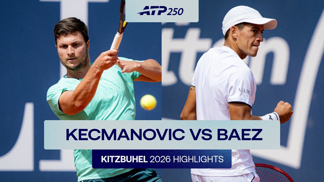 Sebastian Baez vs. Miomir Kecmanovic Highlights | Kitzbuhel 2026 Round 1
