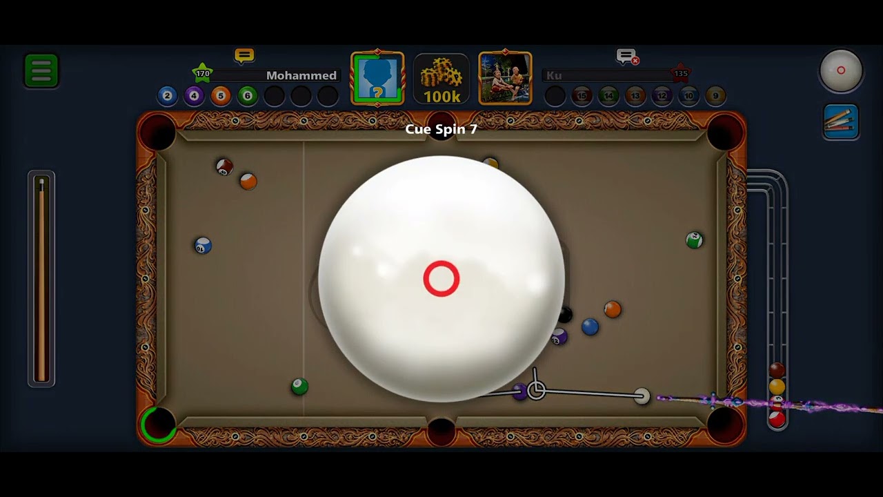 Foul play pool shot from player YouTube