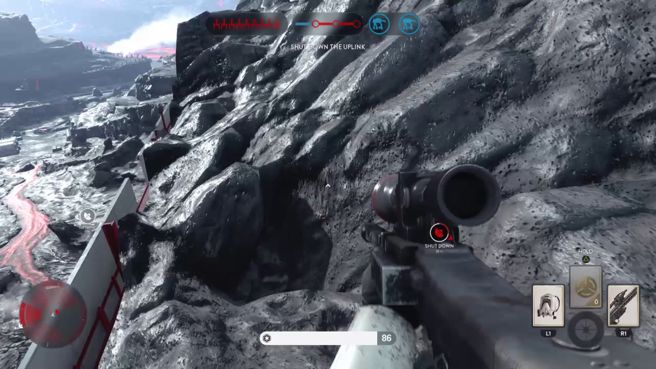 STAR WARS™ Battlefront sulust top of the map