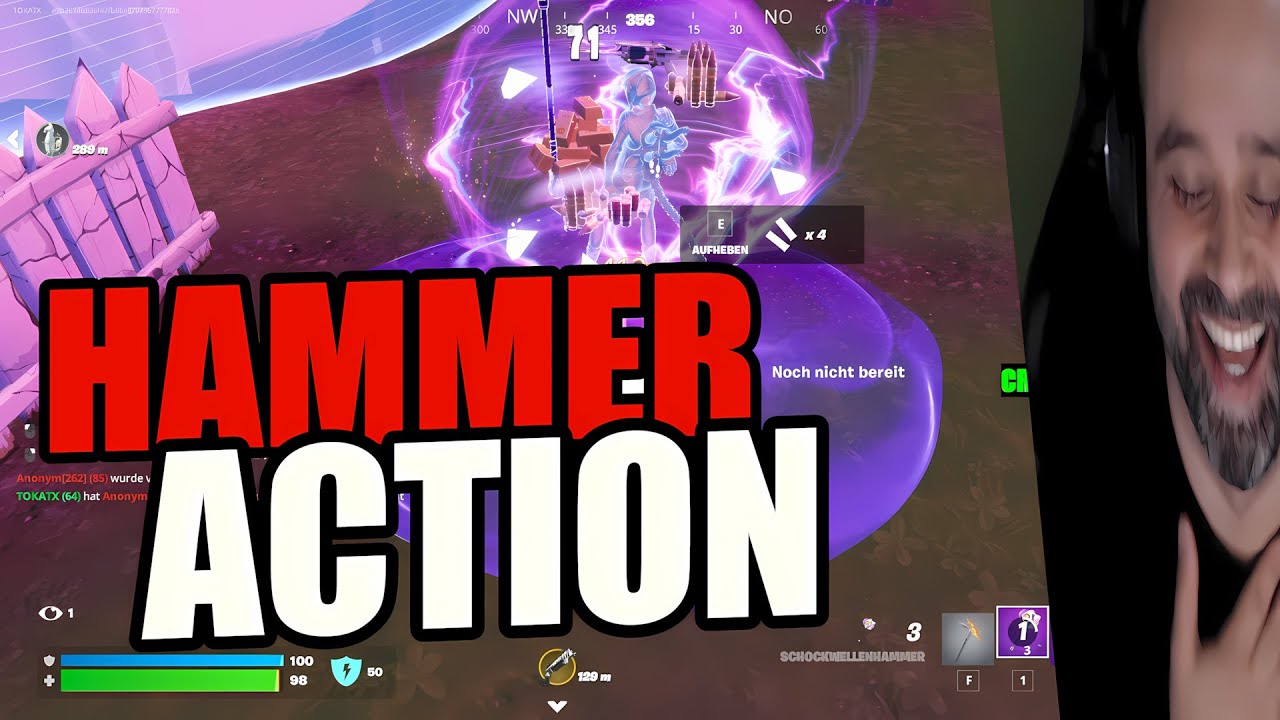 „Mit dem Hammer alle weggehauen! | Fortnite Spaßrunde mit ''Tokatx'' “
