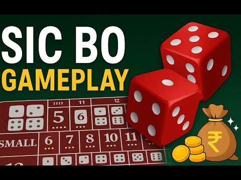 Comprendre les Règles de Base du Sic Bo Live