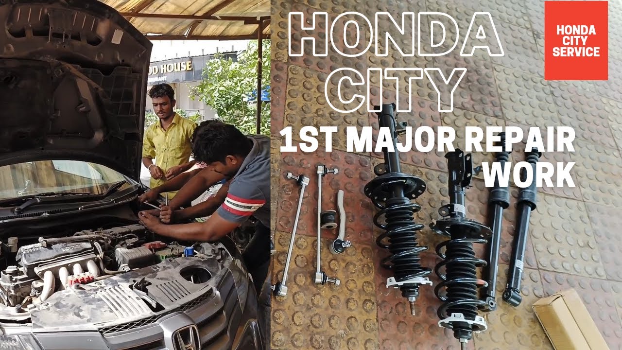 Honda City Suspension overhaul weak suspension problems Abnormal