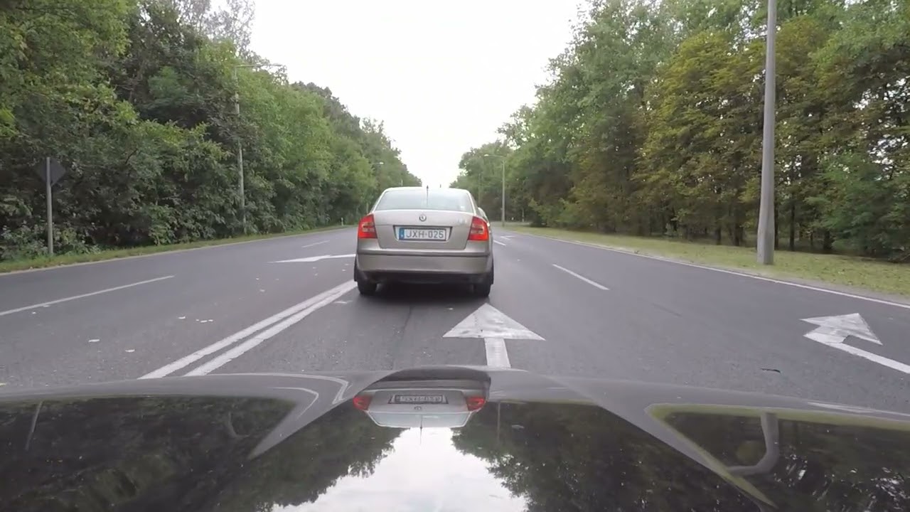 Jazda autom | Komárno ► Bratislava | Cez Maďarsko po diaľnici | Bez komentára