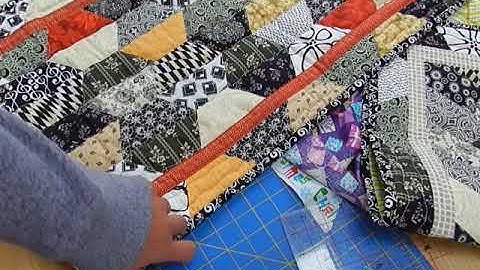 Using Half Hexies for a quilted Table Runner