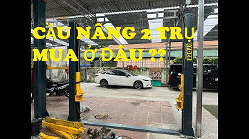 cầu nâng ô tô 2 trụ thanh lý mua ở đâu ? cầu nâng ô tô giá bao nhiêu ? sửa chữa cầu nâng 0932008792